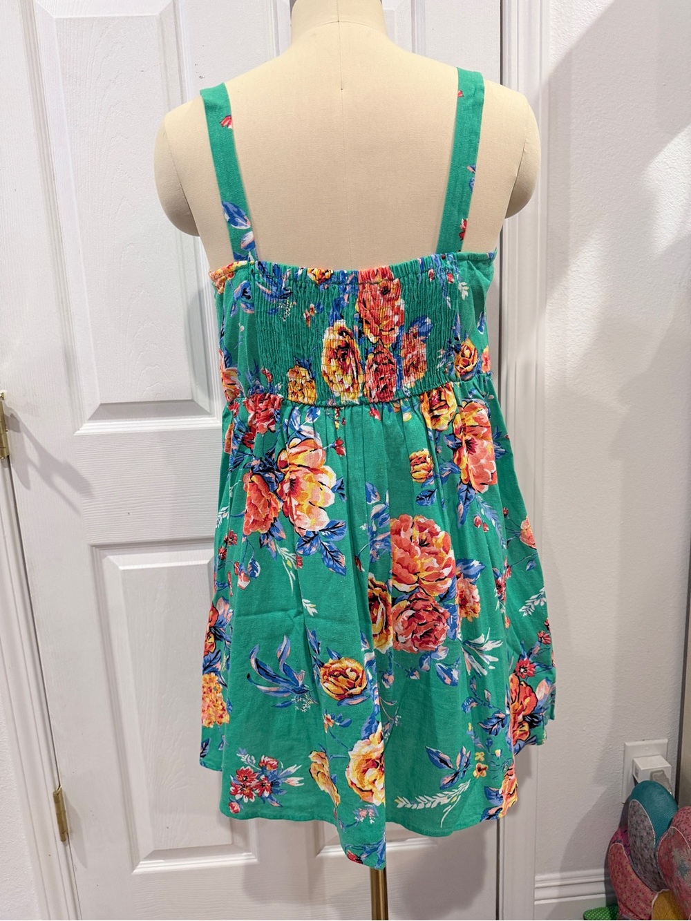 Forever 21 Multicolor Floral Print Dress in Green - Picture 4 of 9